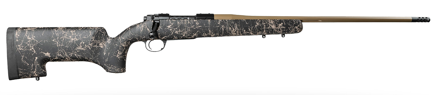 Kimber Mfg, Inc 3700863 Mountain Acsent Mojave 243 Win 4+1 22″ Match Grade Threaded Barrel, Aluminum Receiver, Fixed Aluminum/Carbon Fiber Stock