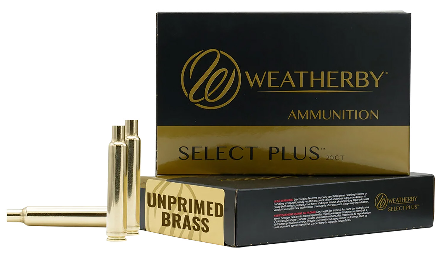 Weatherby BRASS65RPM20CT Select Plus  6.5 Wthby RPM Rifle Brass