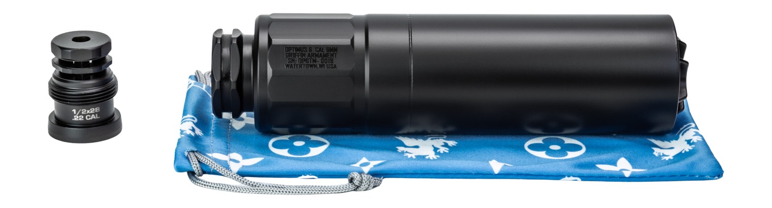 Griffin Armament GAOP6TM-W Taper Mount Optimus 6 6mm Fits 6.59″ Long 17-4 Stainless Steel Cerakote