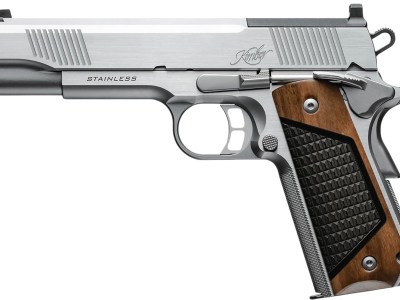 Kimber Mfg, Inc 3200402 Stainless II  45 ACP 7+1 5″ Optic Ready/Serrated Slide