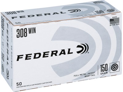Federal AE308DB American Eagle  308Win 150gr Full Metal Jacket 50 Per Box/5 Case