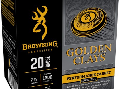 Browning Ammo BGC207 Golden Clays  20Gauge 2.75″ 7/8oz 7.5Shot 25 Per Box/10 Case