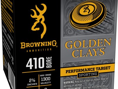 Browning Ammo BGC418 Golden Clays  410Bore 2.50″ 1/2oz 8Shot 25 Per Box/10 Case