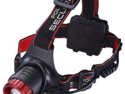 Lb Marketing 98070 Lookout Headlamp Black/Red 300/1000 Lumens 60/180 Meters Beam Distance