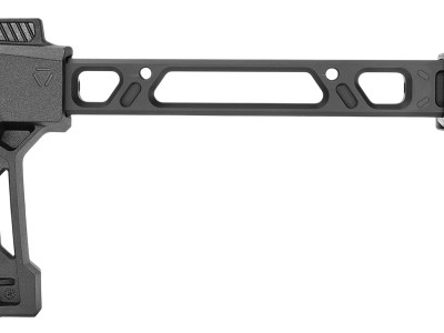 Strike Industries FSASSTOCK FSA Single Folder Black Steel Picatinny Rail Mount