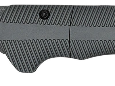 Templar Knife  Cali Auto Assist  1.90″ Folding Drop Point Plain Cali D2 Steel Blade, 3.56″ Gunmetal Anodized Aluminum Handle