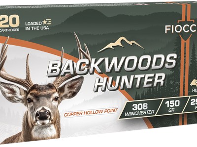 Fiocchi 308BHC Backwoods Hunter  308Win 150gr Copper Hollow Point 20 Per Box/10 Case