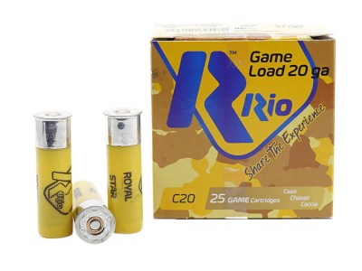 Rio Ammunition RSL20 Royal Star  20Gauge 3.875″ 25 Per Box/10 Case