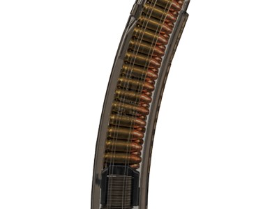 ETS Group   Gen 2 30rd 9mm Fits CZ Scorpion Evo Transparent Smoke