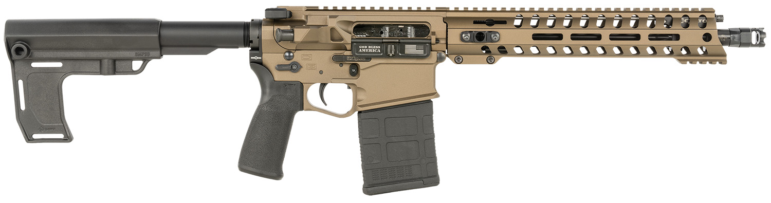 Patriot Ordnance Factory 1600 Revolution DI 308 Win 20+1 12.50″ Bronze Cerakote