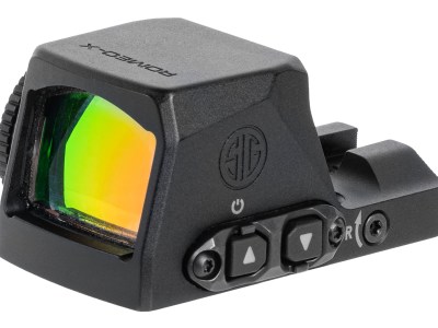 Sig Sauer Electro-Optics SORX1080 Romeo-X Pro Black 1x24mm 3MOA Green Dot Reticle RX Footprint Mount