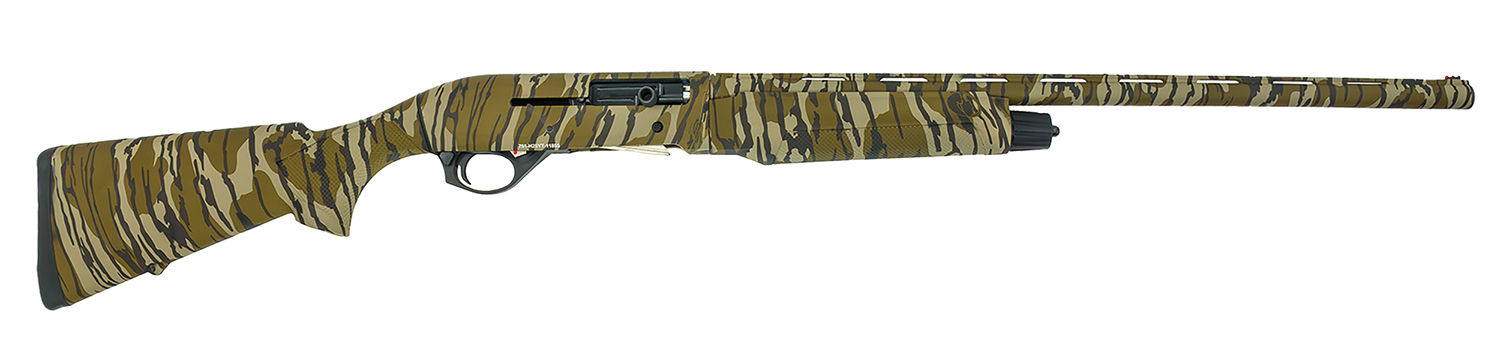 Spandau Arms 21000194 S2  20 Gauge Semi-Auto 3″ 3- 2.75″ Shells 24″ Overall Mossy Oak Bottomland Vent Rib Barrel, Drilled & Tapped Receiver & Fixed Synthetic Stock, Benelli Choke Tube System