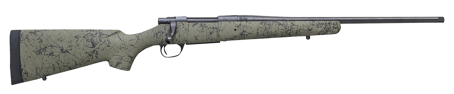 Howa HHSSL708ODG 1500 Superlite Gen2 Full Size 7mm-08 Rem 3+1 20″ Black Threaded Barrel, Matte Blue Steel Drilled & Tapped Receiver, OD Green w/Black Webbing HS Precision Synthetic Stock, Right Hand