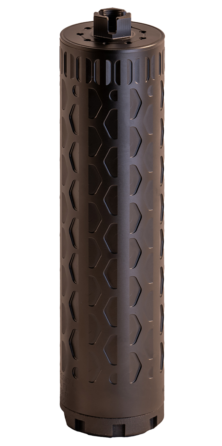 Boe Suppression BOE-TI-46-6 MOD1  450 Bushmaster 1.75″ Black Titanium 1.375″x24