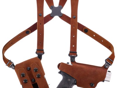 Galco CL2-894R Classic Lite 2.0 Shoulder System Shoulder Fits Chest Up To 56″/Sig P365 X Macro Tan Steerhide Right Hand