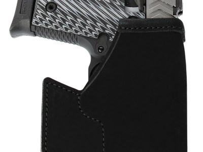 Galco PRO648B Pocket Protector  Black Steerhide Fits S&W Bodyguard 2.0 Ambidextrous
