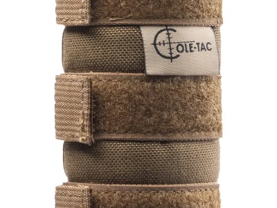 Cole-tac HTP102 HTP Suppressor Cover Fits 6″ Long Coyote Brown