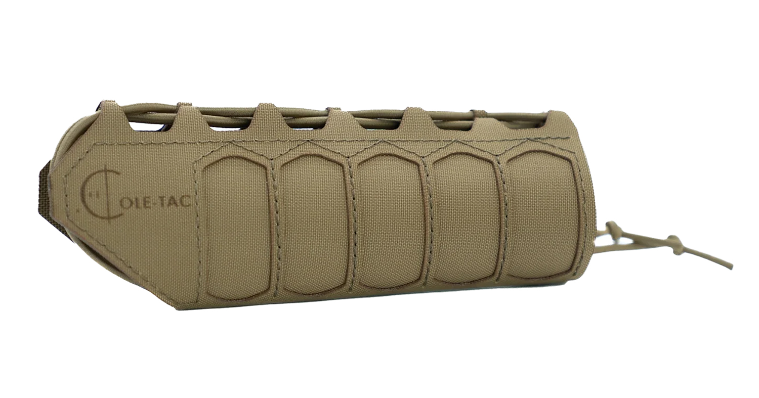 Cole-tac HG102 SD Handguard Wrap No Slots Coyote Brown Squadron 6.5″ Long