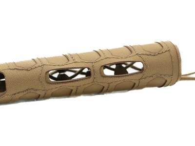 Cole-tac HG202 SD Handguard Wrap W/ Slots Coyote Brown Squadron 6.5″ Long