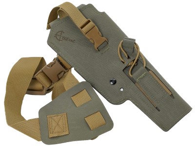 Cole-tac VW114 Varmint Wrangler Pistol Holder Ranger Green Right Hand