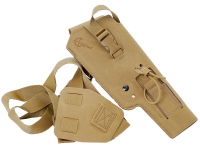 Cole-tac VW212 Varmint Wrangler Pistol Holder Coyote Brown Left Hand