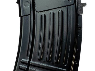 Global Ordnance LLC 810091157381   10rd Fully Ribbed 7.62x39mm Fits AK-47 Black Steel