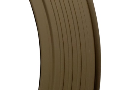 Global Ordnance LLC 810091157466   30rd Fully Ribbed 7.62x39mm Fits AK-47 FDE Steel