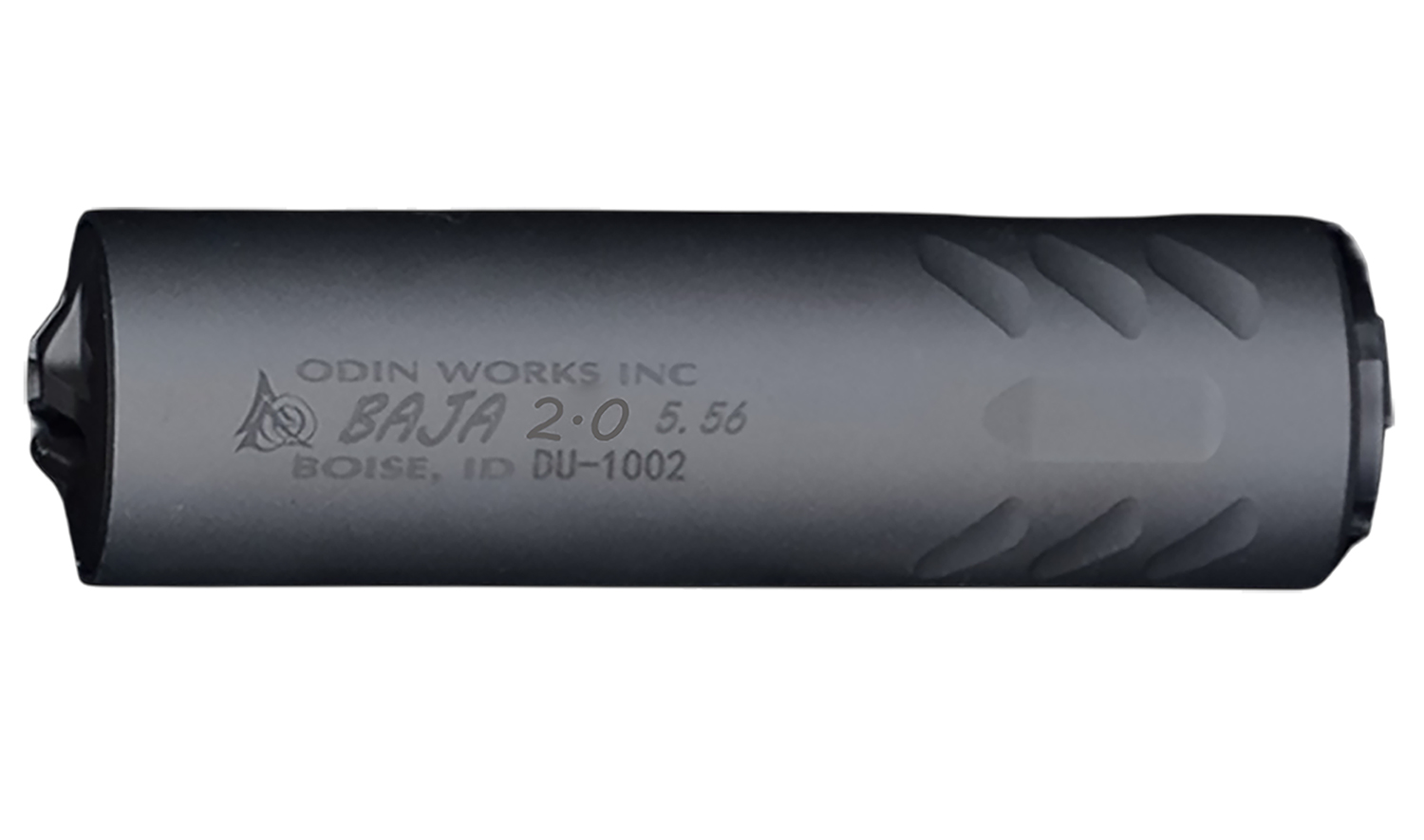 Odin Works SUP-BAJA-2.0-556-BLK BAJA  5.56mm 1.5″ Black Steel 1/2″x28