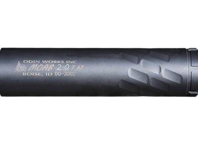 Odin Works SUP-MOAB-2.0-7.62-BLK Moab  7.62mm 1.625″ Black Steel 5/8″x24