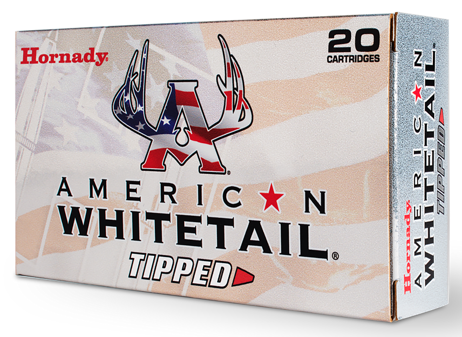 Hornady 80578 American Whitetail  7mm-08Rem 139gr 20 Per Box/10 Case