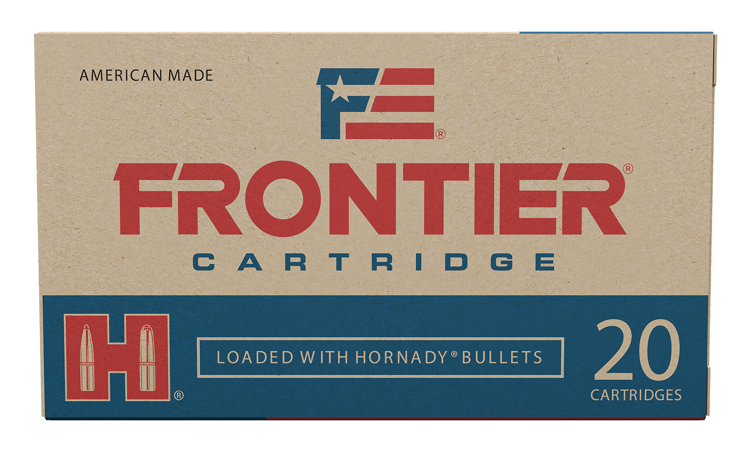 Frontier Cartridge FR730   6.8mm 110gr Full Metal Jacket 20 Per Box/10 Case