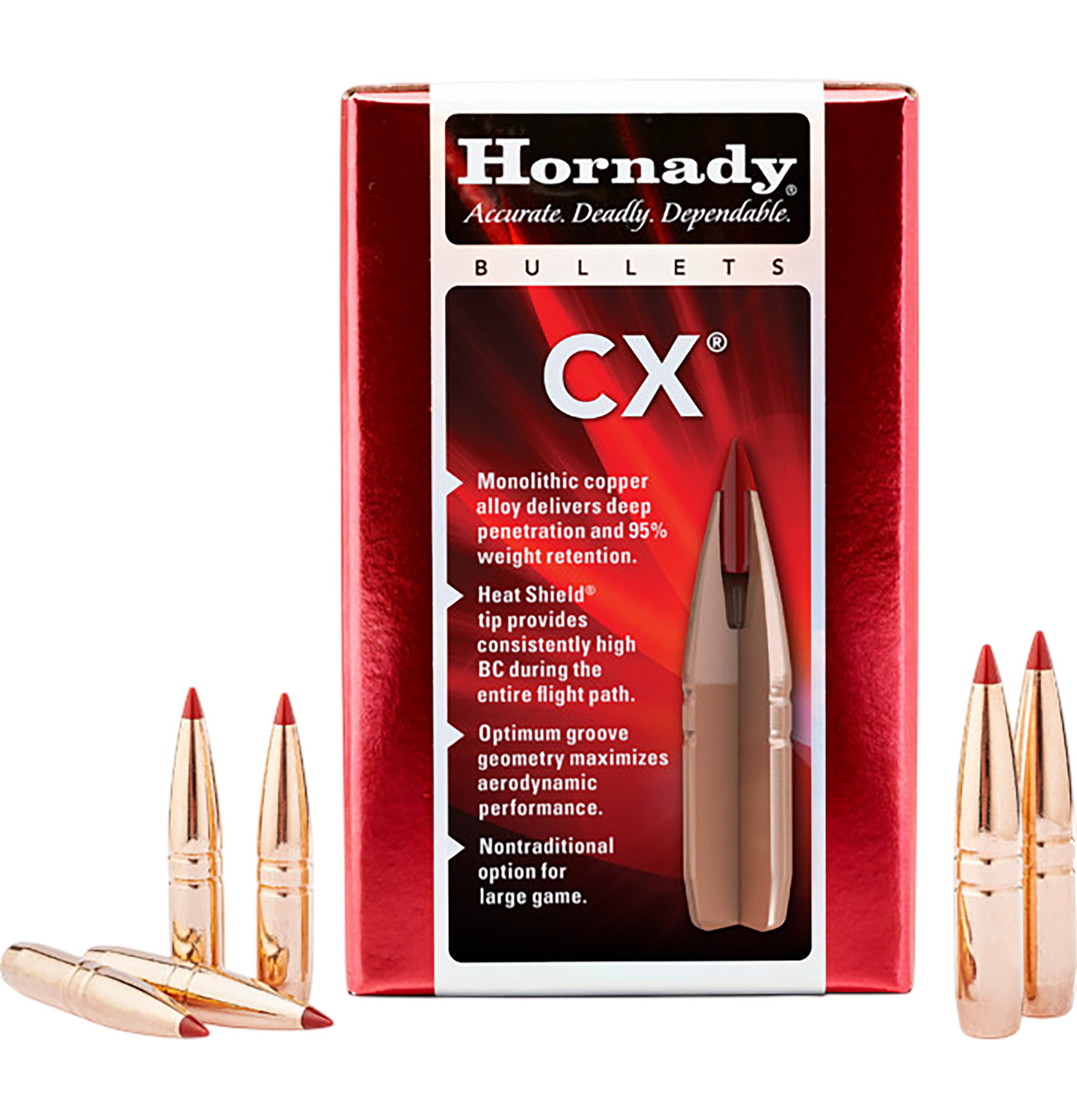Hornady 2543 CX  25Cal 112gr 50 Per Box/25Case