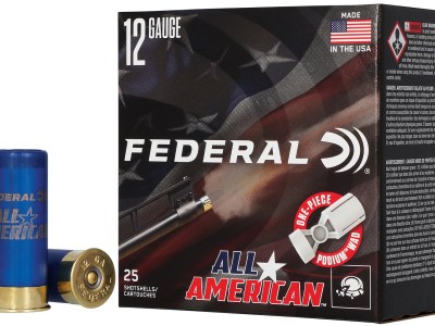 Federal FAA12H8 All-American  12Gauge 2.75″ 1 1/8oz 8Shot 25 Per Box/10 Case