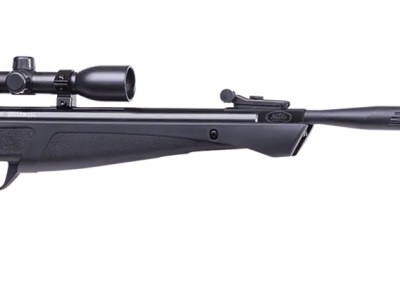 Daisy CS2SXS ShockWave  Nitrogen Piston 22 Cal Black Rifled Barrel, Fixed Synthetic Stock, 4x32mm Scope