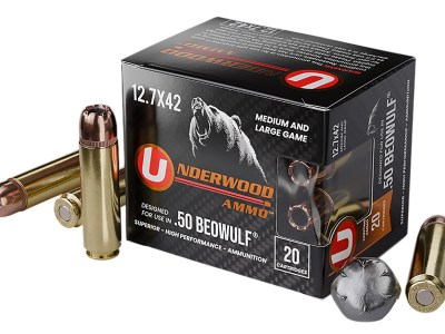 Underwood Ammo 518 XTP  50Beowulf 350gr Jacketed Hollow Point 20 Per Box/10 Case