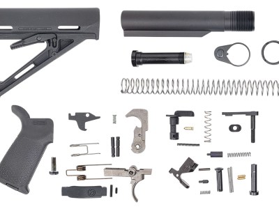 Dpms Panther Arms DP51655109854 MOE PPT Lower Build Kit AR-15 Includes Black Magpul Grip & Magpul MOE Black Stock