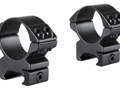 Hawke Sport Optics 22116 Match Mount  Matte Black Anodized Aluminum 30mm Tube, Medium Weaver