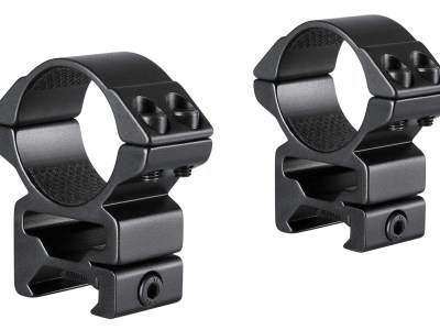 Hawke Sport Optics 22117 Match Mount  Matte Black Anodized Aluminum 30mm Tube, High Weaver