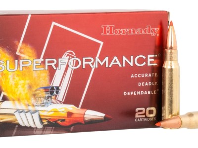 Hornady 80772 Superformance  308Win 180gr Super Shock Tip 20 Per Box/10 Case
