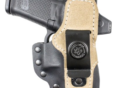 DeSantis Gunhide 230KJ1LZ0 Hyeye  IWB Black Kydex Compatible w/ Glock 19/23/32/45/19x/19 Gen 5 Ambidextrous