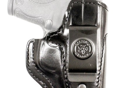 DeSantis Gunhide 127BA2WZ0 Inside Heat  IWB Black Leather Fits Springfield Hellcat Pro Right Hand