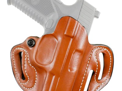 DeSantis Gunhide 002TAA09Z0 Speed Scabbard  OWB Tan Leather Fits S&W Shield X Right Hand