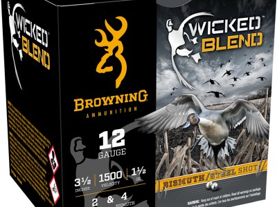 Browning Ammo B193431242 Wicked Blend  12Gauge 3.50″ 1 1/2oz 2/4BI Shot 25 Per Box/10 Case