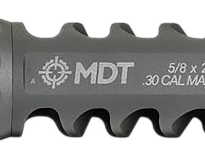 Mdt Sporting Goods Inc 109154RTI Hunt Brake  Black Titanium 5/8″x24 Threads 30Cal