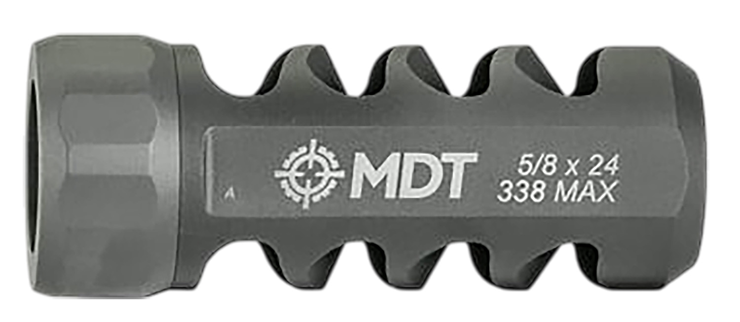 Mdt Sporting Goods Inc 109150RTI Hunt Brake  Black Titanium 5/8″x24 Threads 30Cal