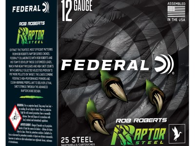 Federal RRS1384  Rob Roberts Raptor 12Gauge 3″ 1 3/8oz 4Shot 25 Per Box/10 Case