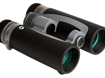 Konus 2349 Prince 10x42mm Bak-4 Prism, Center Focus, Black/Silver Aluminum w/Rubber Armor