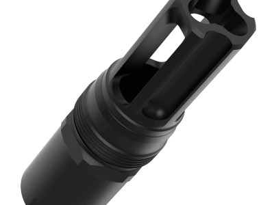 Liberty Precision Machine LPM-2007 Eclipse Pin & Weld Flash Hider Black Stainless Steel 1/2″x28 Threads 3.05″