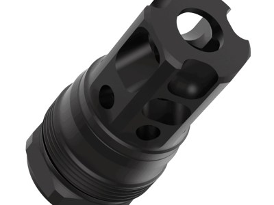 Liberty Precision Machine LPM-2010 Liberty Bell Muzzle Brake Black Stainless Steel 5/8″x24 Threads 1.70″