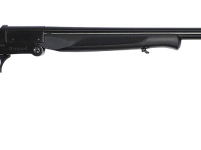 ATI ATIG20NMD26 Nomad 20 Gauge Break Open 3″ 1rd 26″ Matte Black Single Shot Vent Rib Barrel & Receiver, Fixed Black Synthetic Stock